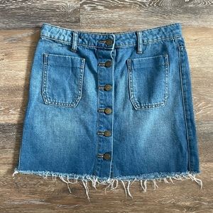 BDG denim skirt
